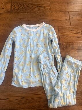 Kickee Pants Bamboo Rubber Duck Pjs Size 6